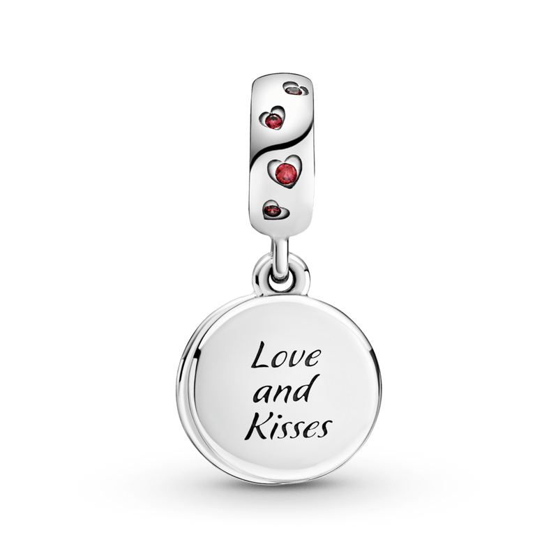 Charm Pendente Mickey E Minnie Mouse Beijos