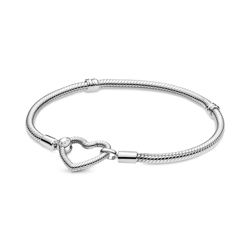 Pulseira Moments Com Fecho De Coracao