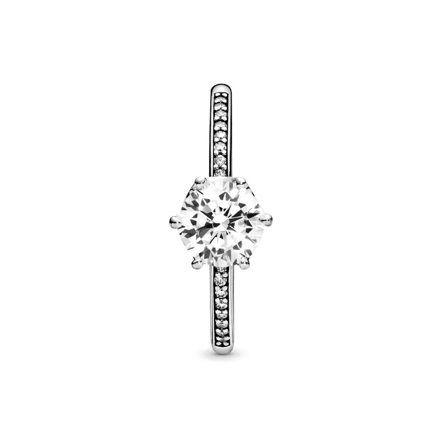 Anel - Clear Sparkling Crown
