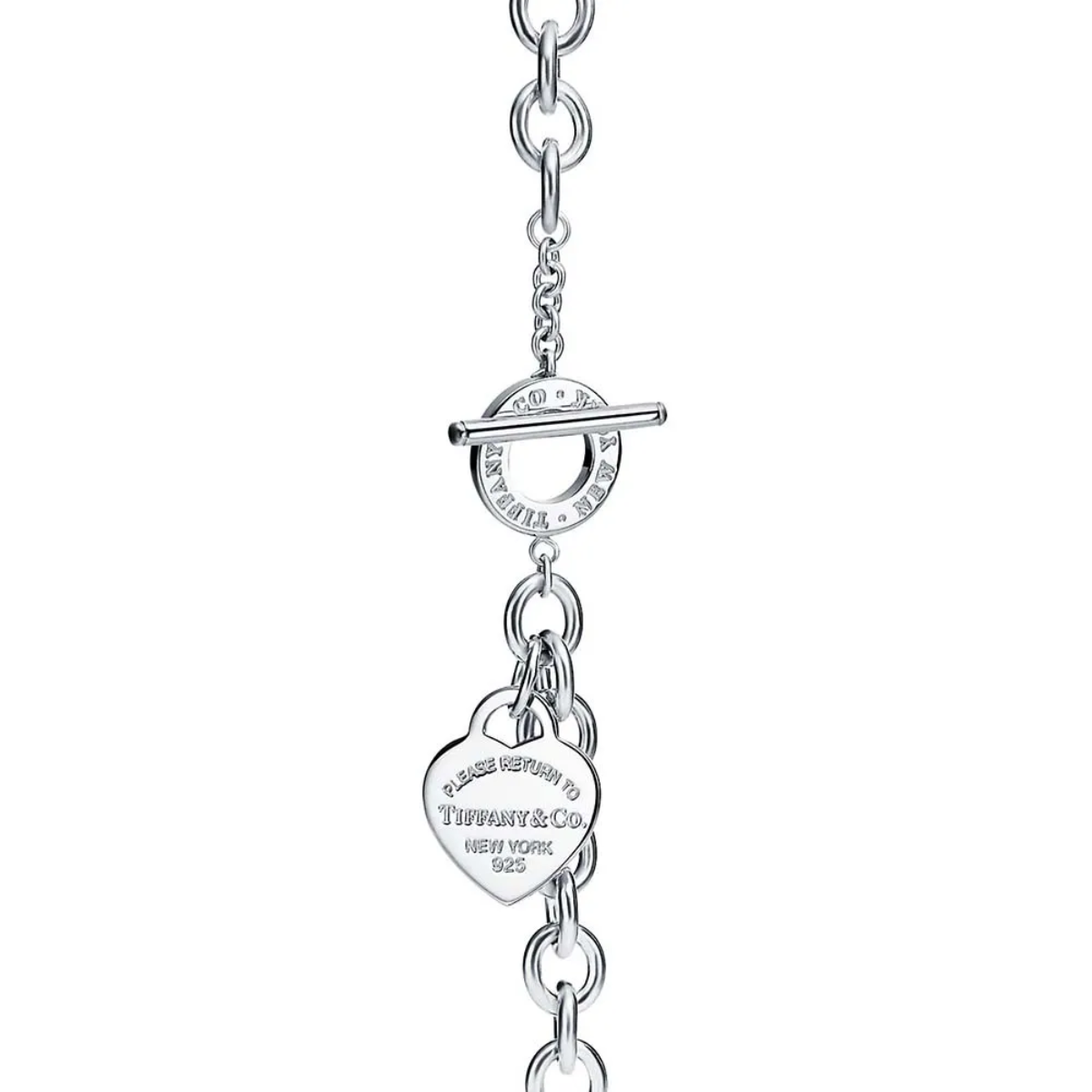 Pulseira Coração Fecho em T