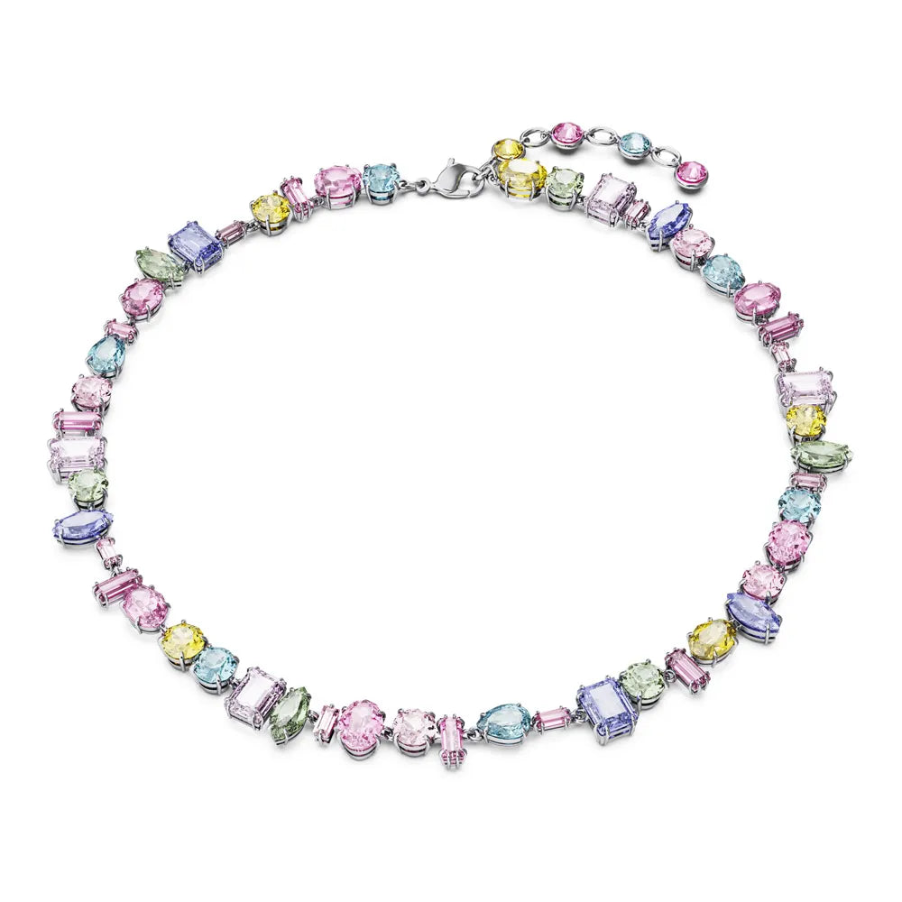 Colar de Pedras Preciosas multicolorido