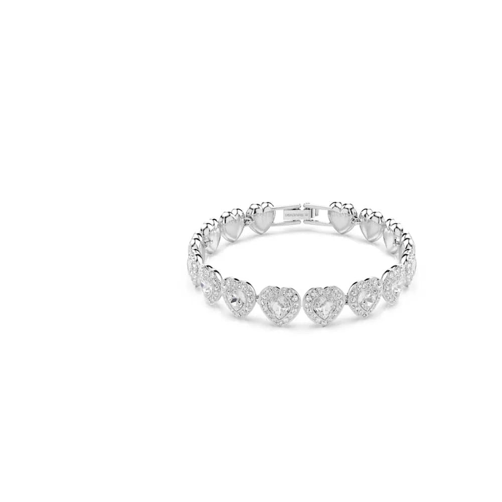 Bracelete Coração Tennis Ariana Grande