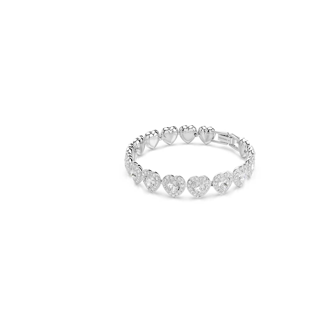 Bracelete Coração Tennis Ariana Grande