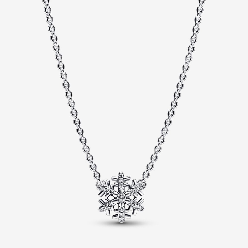 Colar Floco de Neve Brilhante