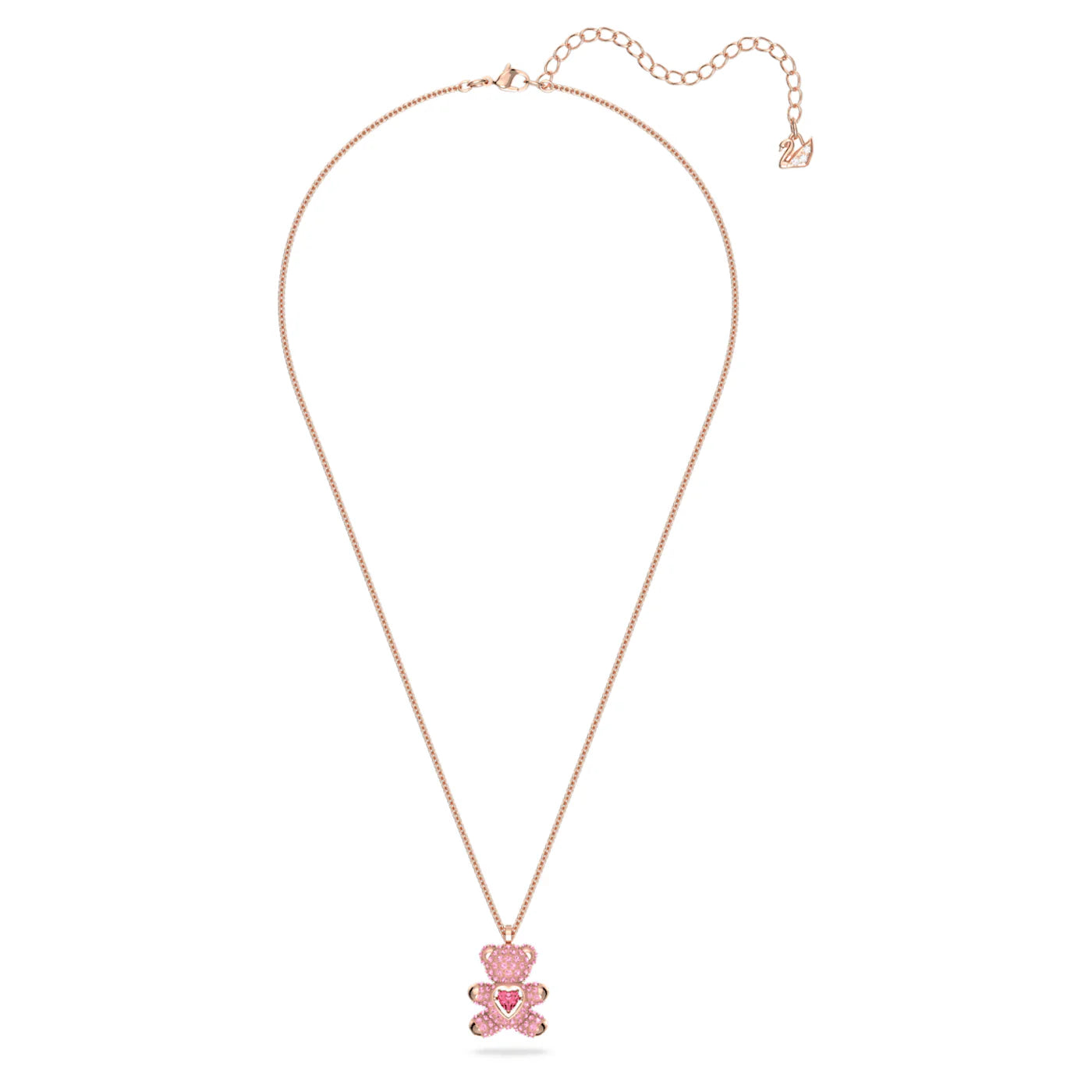 Colar Teddy Rosa