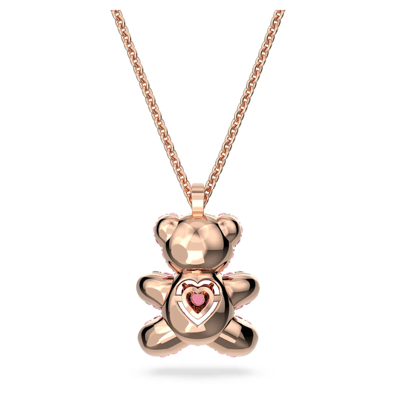 Colar Teddy Rosa
