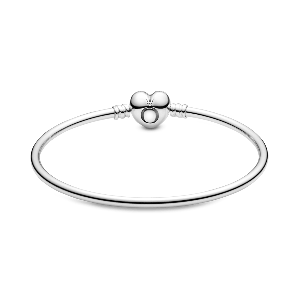 Bracelete Rígido Fecho Coração