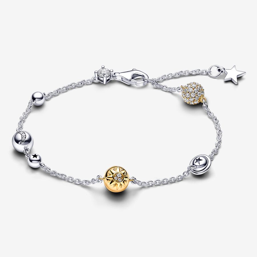 Pulseira Sistema Solar Cintilante