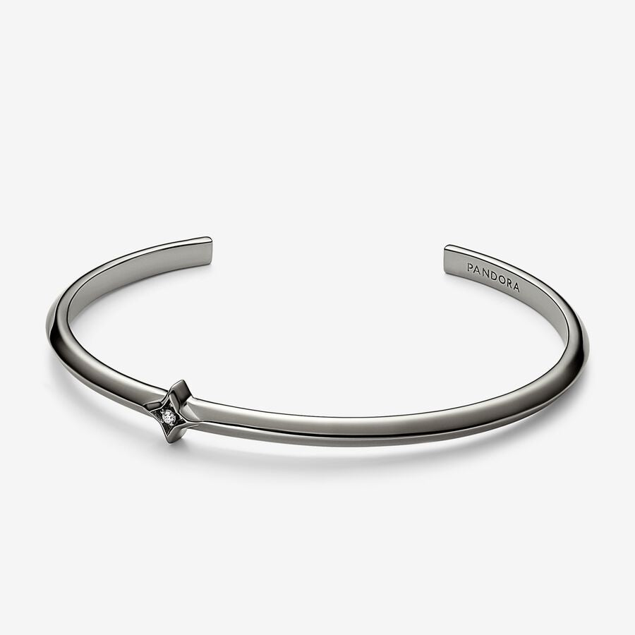 Pulseira de Aberta Estrela Brilhante