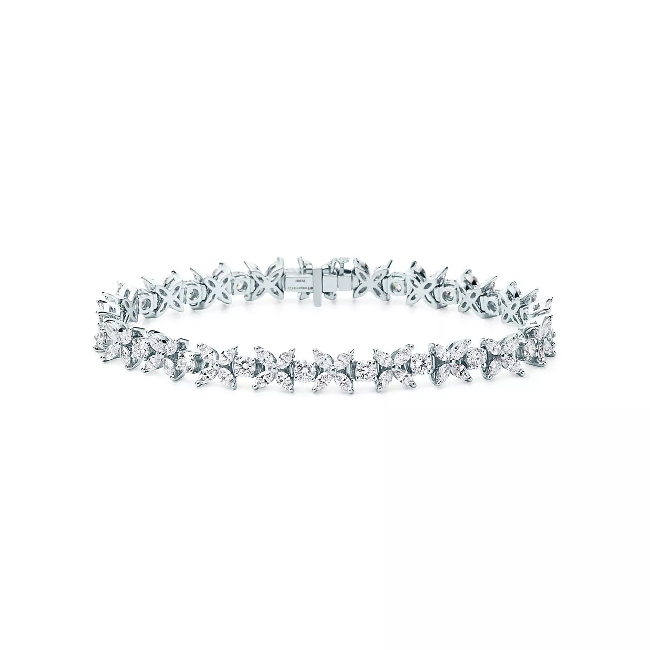 Pulseira de Tênis Cluster