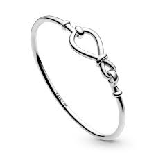 Pulseira Rígido Fecho Infinito Assimétrico
