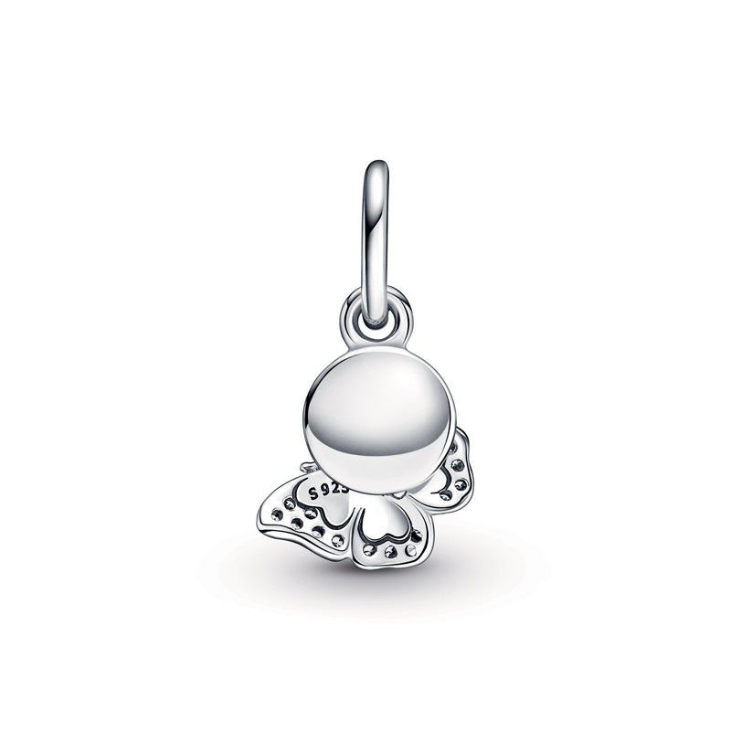 Charm Duplo Borboleta Azul