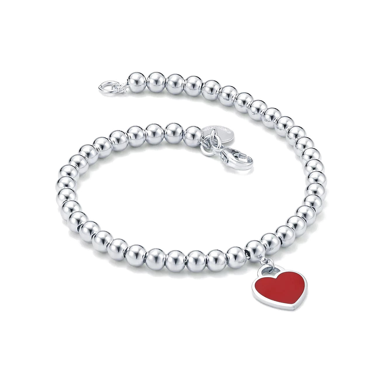 Raised Red Heart Ring
