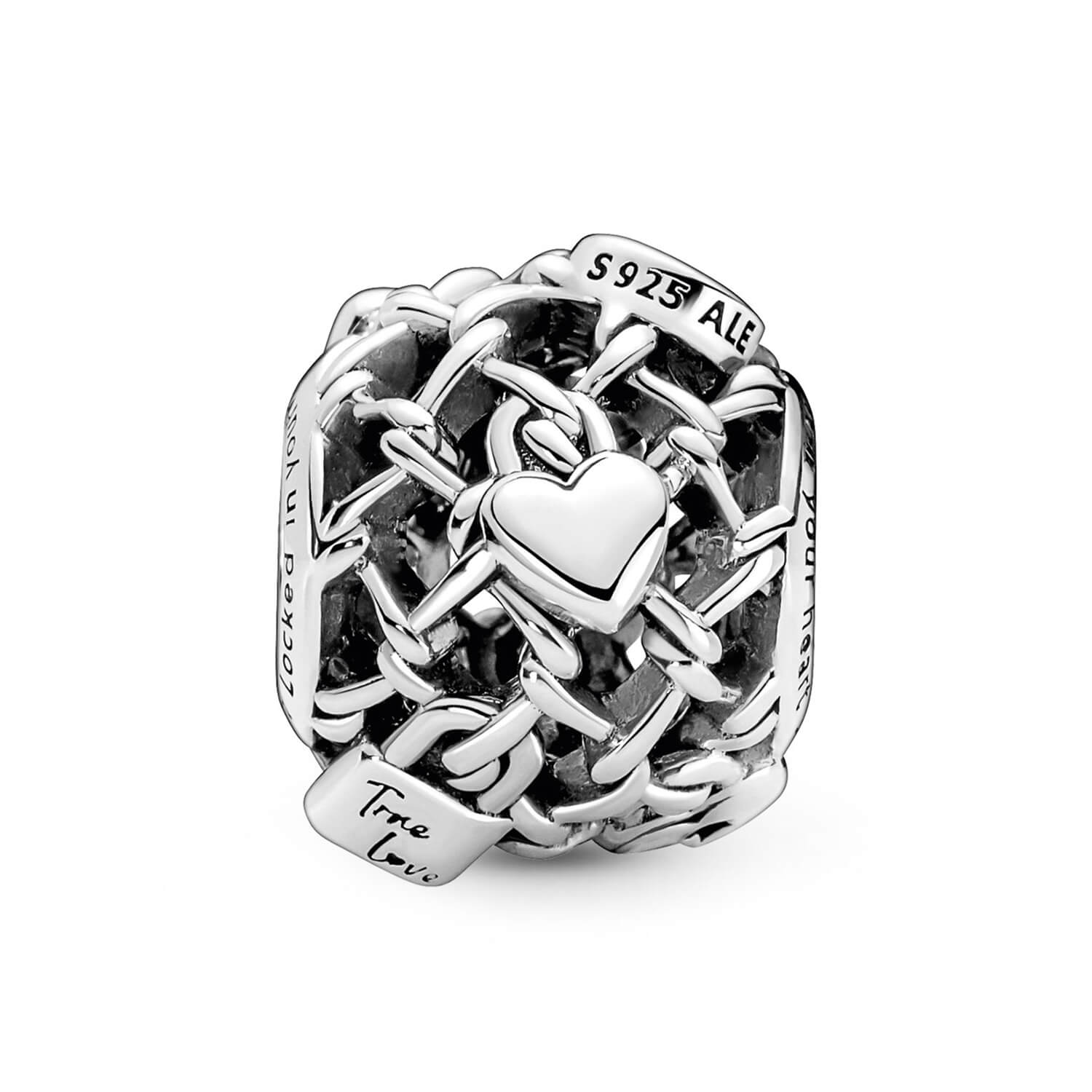 Charm de Cadeado de Elo de Corrente [ENCOMENDA]