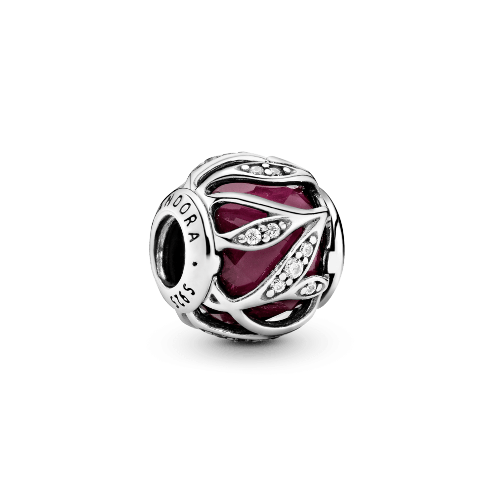 Charm Petit Facetado Vermelho [ENCOMENDA]