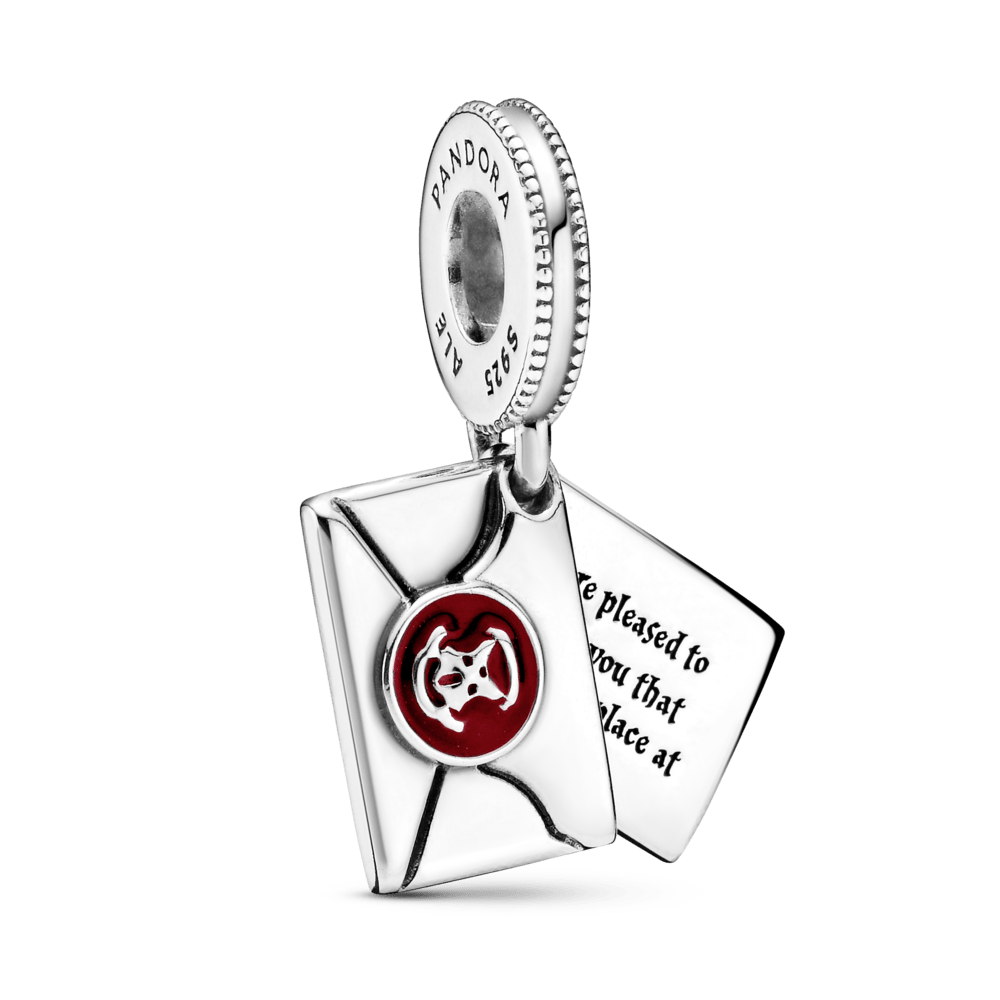 Charm Pendente Carta De Hogwarts [ENCOMENDA]