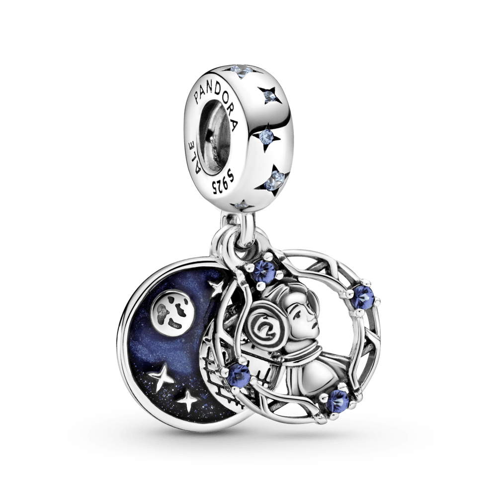 Charm Pendente Duplo Princesa Leia [ENCOMENDA]