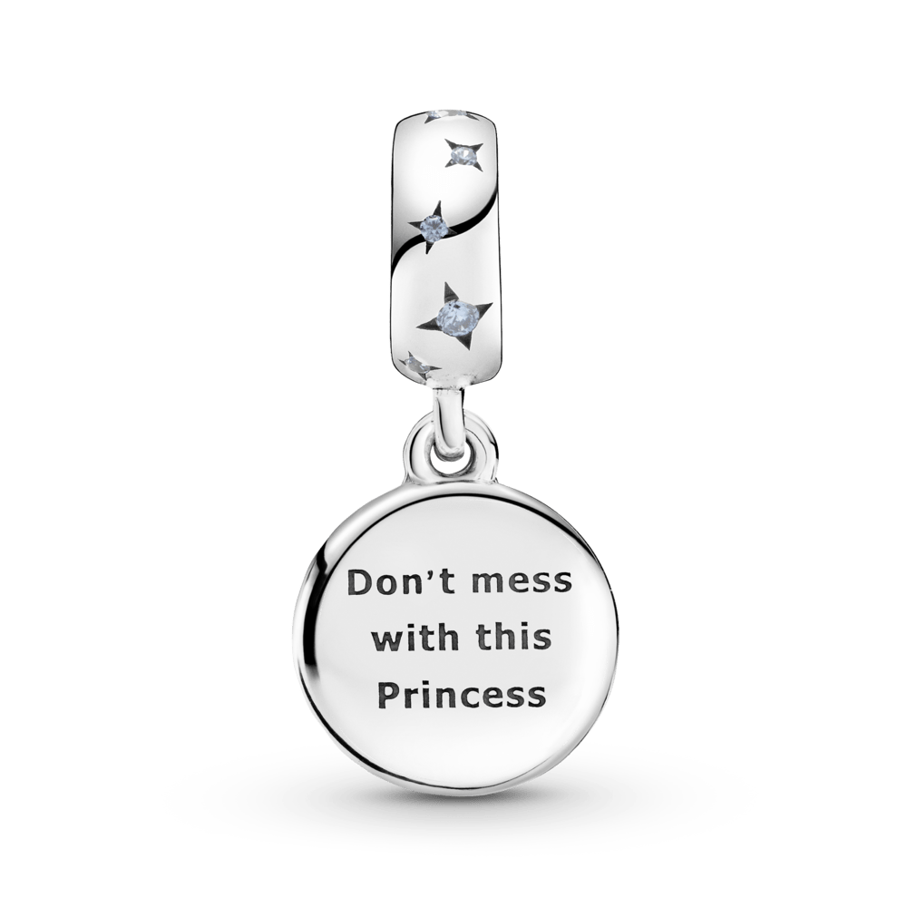 Charm Pendente Duplo Princesa Leia [ENCOMENDA]