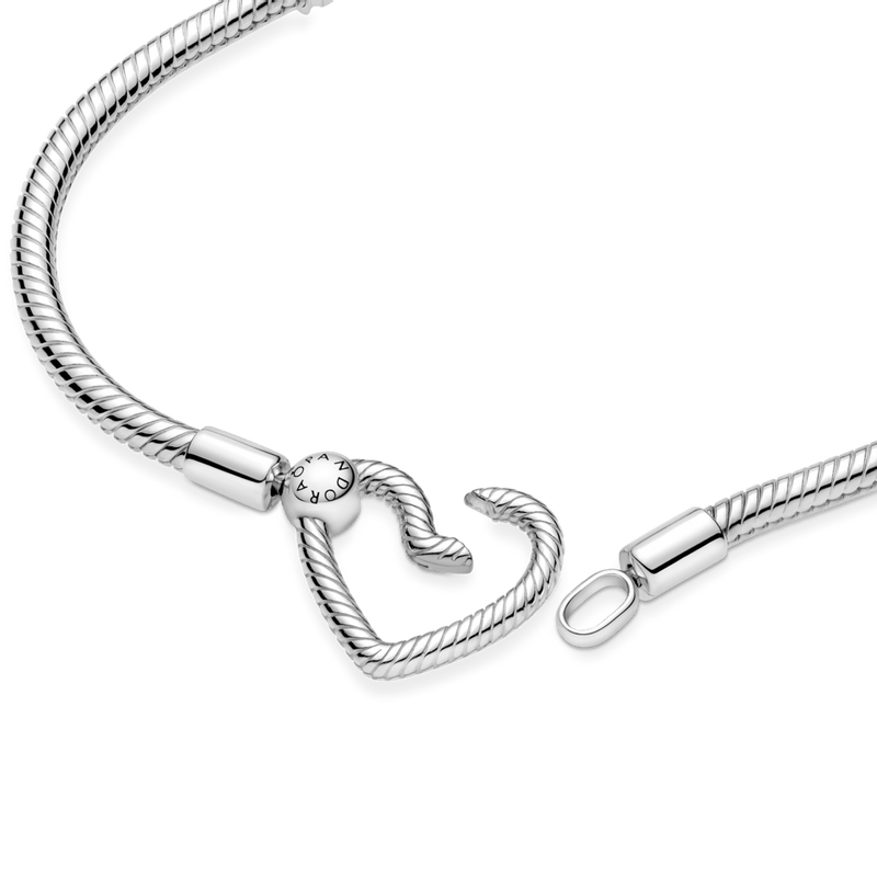 Pulseira Moments Com Fecho De Coracao