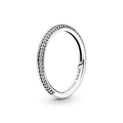 Raised Red Heart Ring