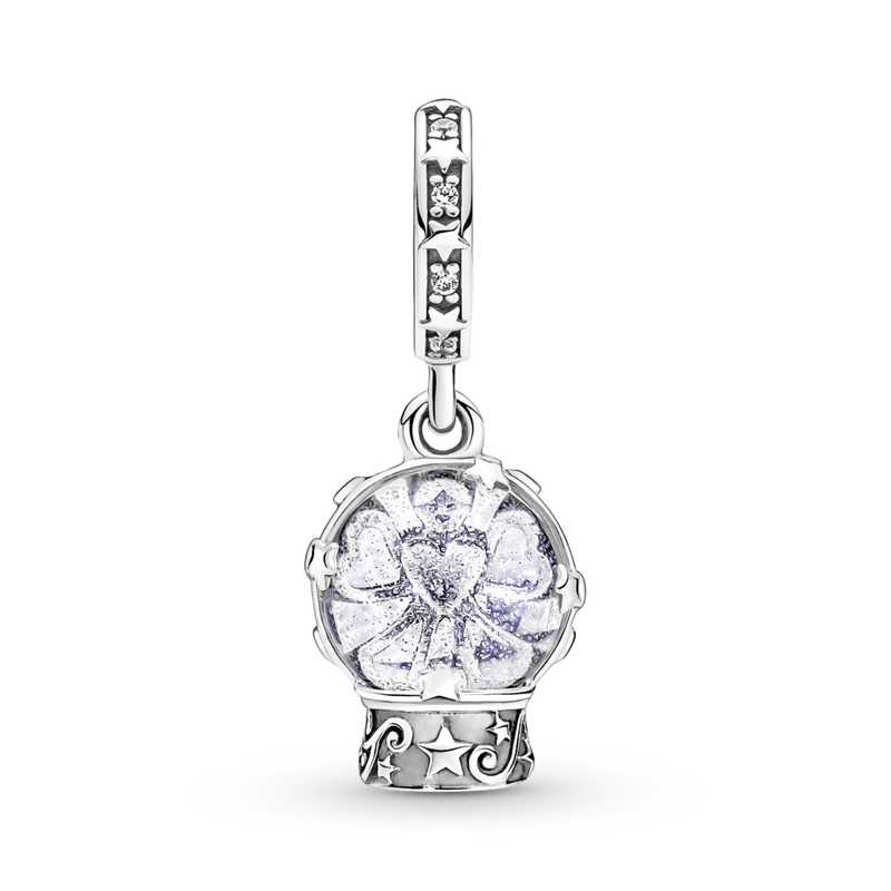 Charm Pendente Anjo do Globo de Neve [ENCOMENDA]
