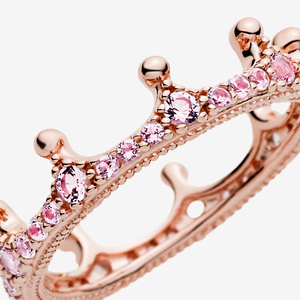 Anel Rose Coroa Da Princesa [ENCOMENDA]