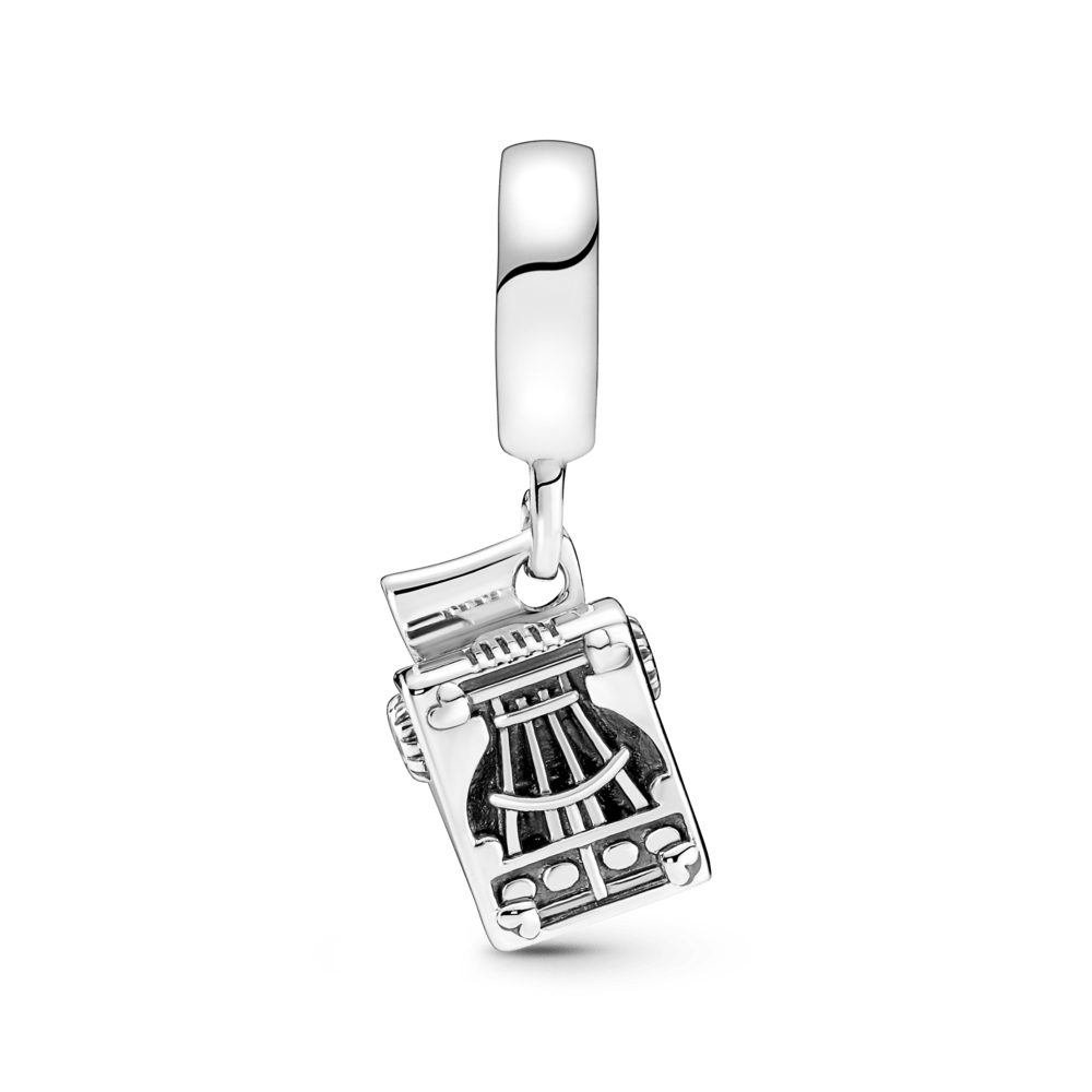 Charm Pendente Maquina De Escrever [ENCOMENDA]