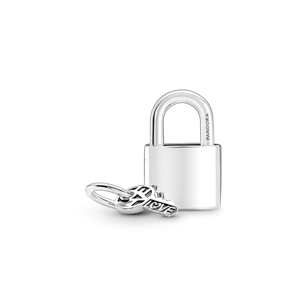 Charm Pendente Cadeado E Chave [ENCOMENDA]