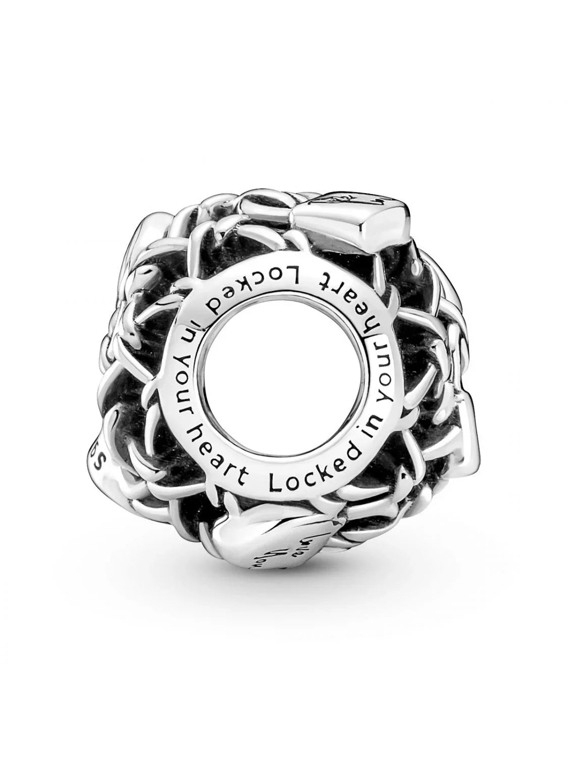 Charm de Cadeado de Elo de Corrente [ENCOMENDA]