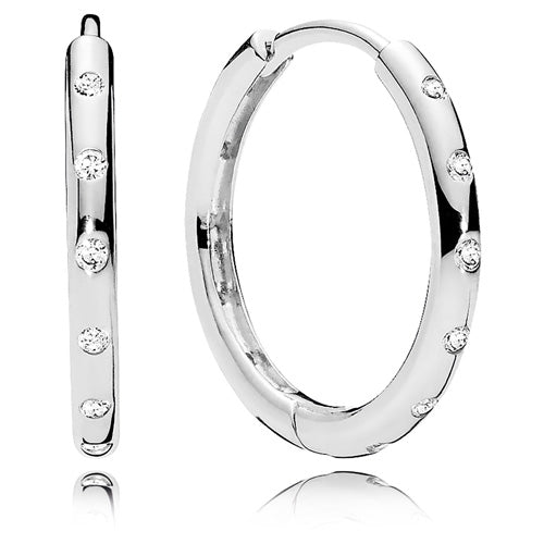 Brinco Argola Ponto de Luz [ENCOMENDA]