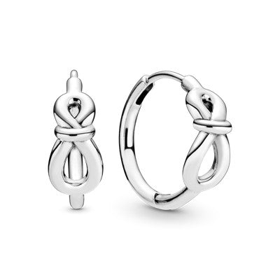 Brinco de Argola Infinito [ENCOMENDA]