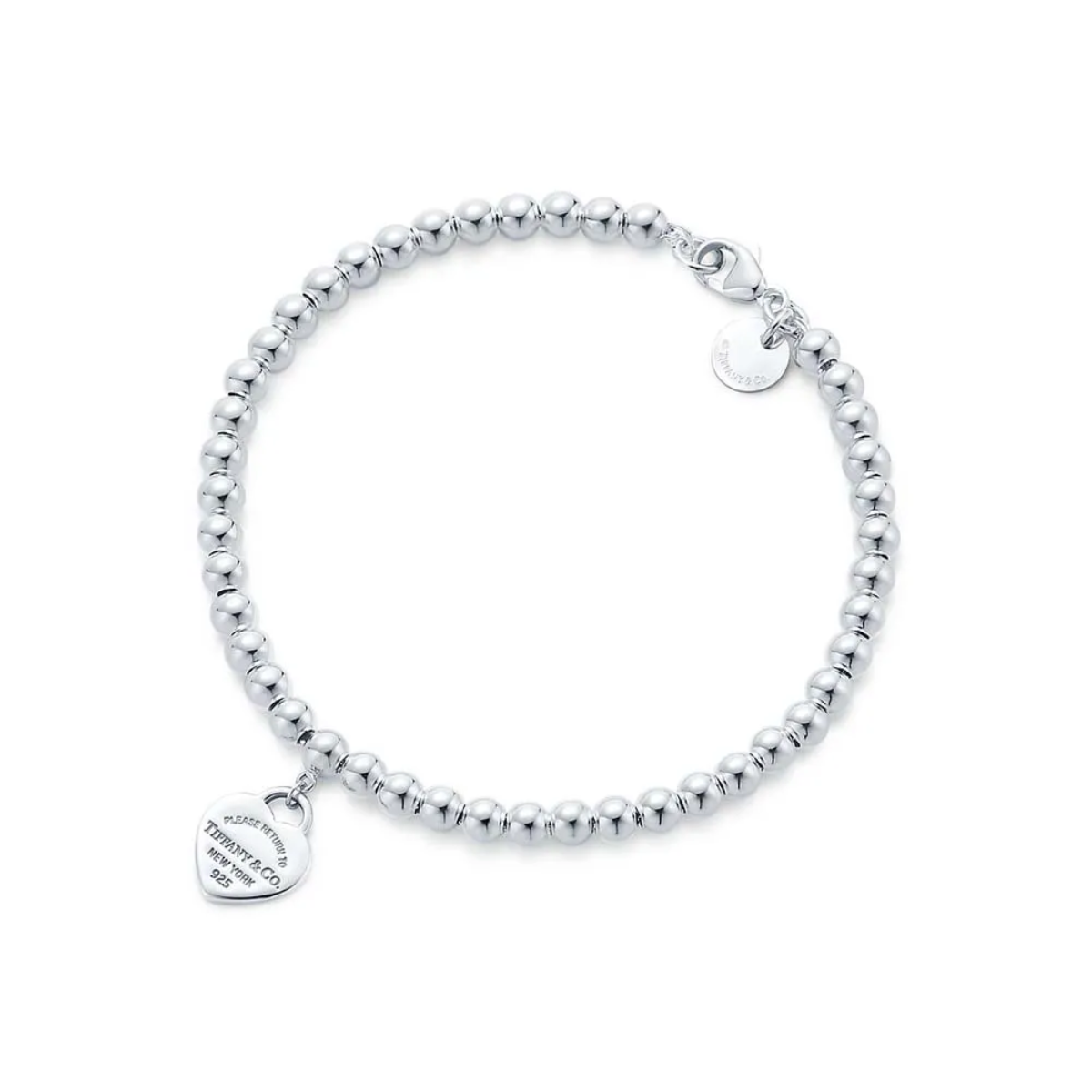 Pulseira de Contas Coração Vermelho [ENCOMENDA]