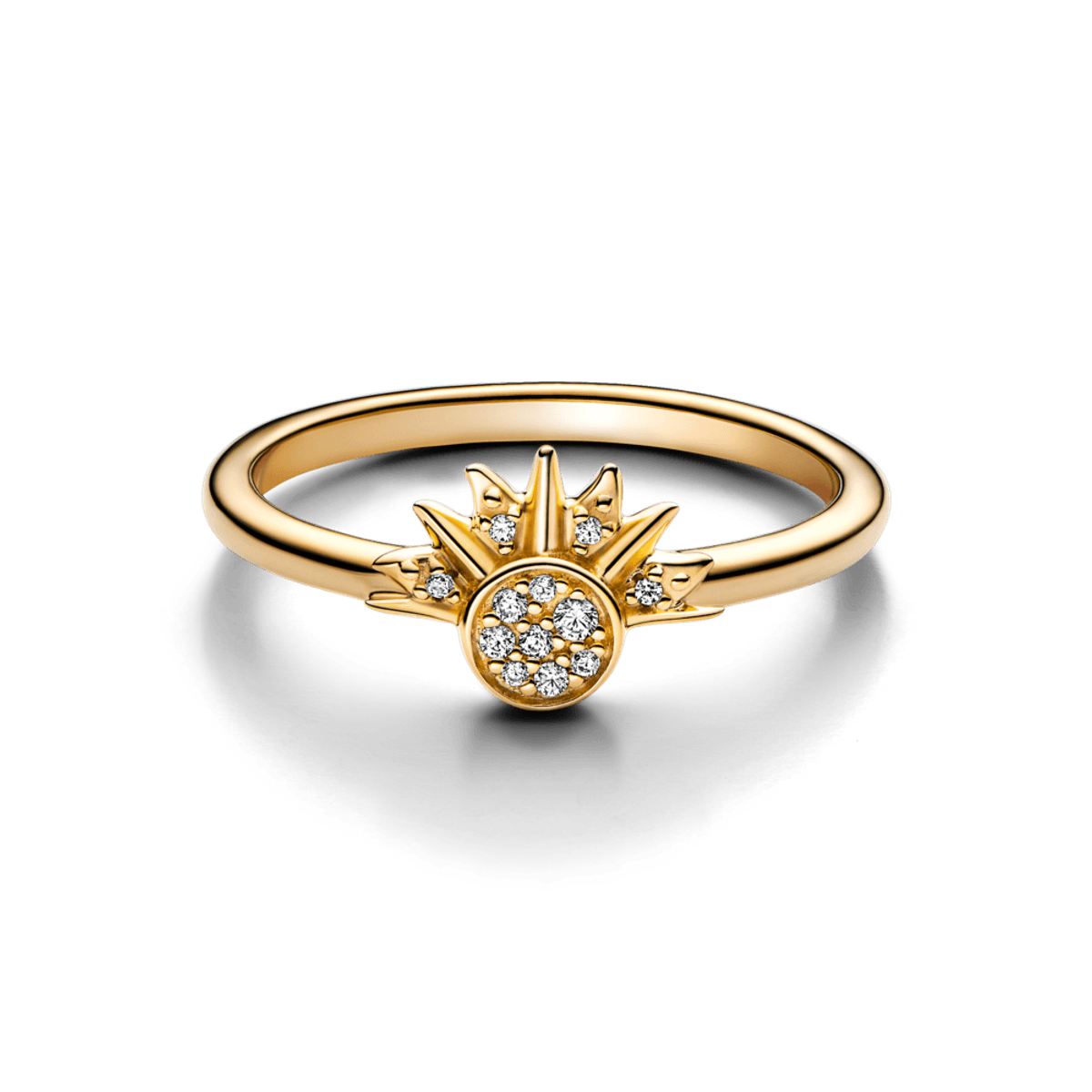 Raised Red Heart Ring