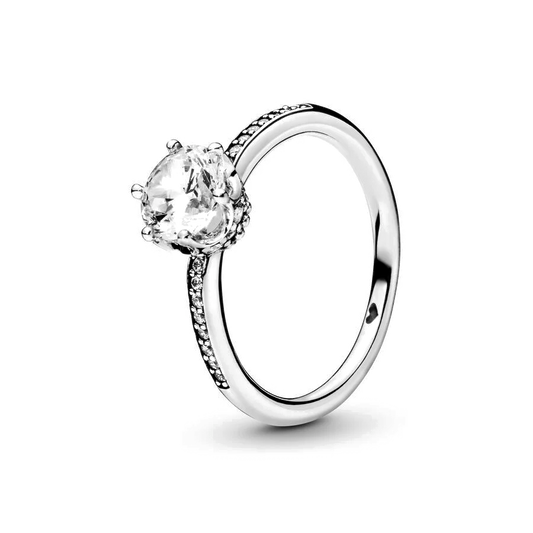 Anel - Clear Sparkling Crown