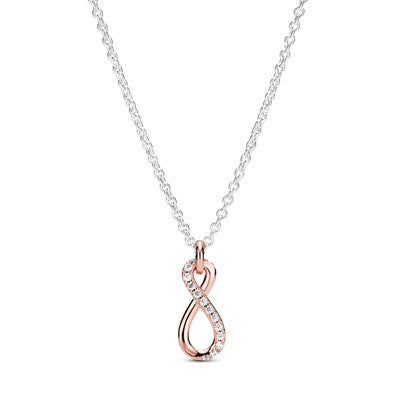 Colar Brilho Infinito Rosé [ENCOMENDA]