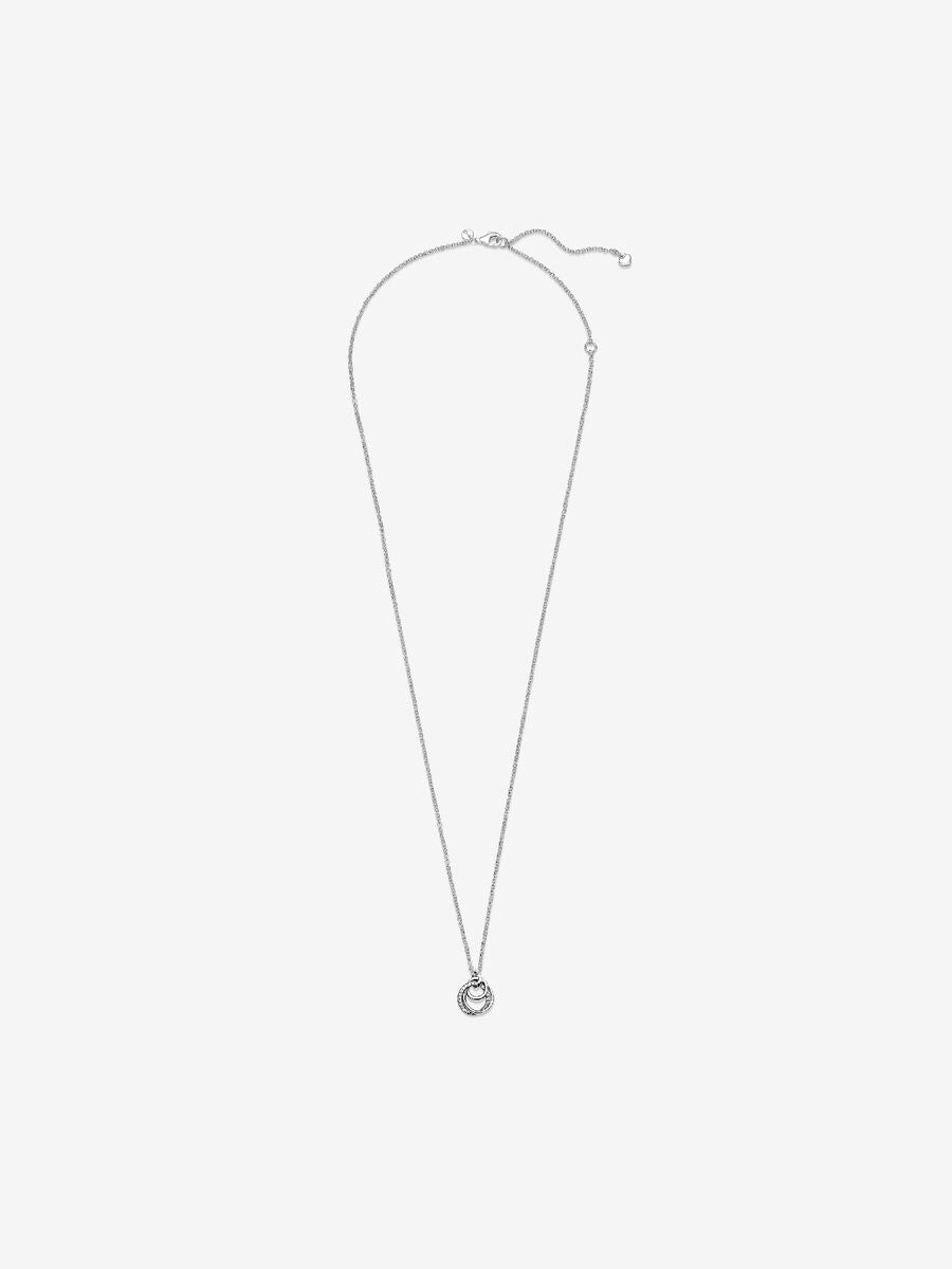 Family Always Encircled Pendant Necklace