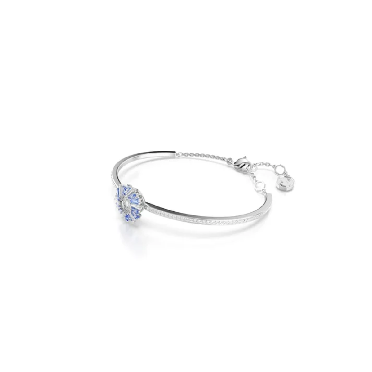 Brazalete Idyllia, Flor, Azul