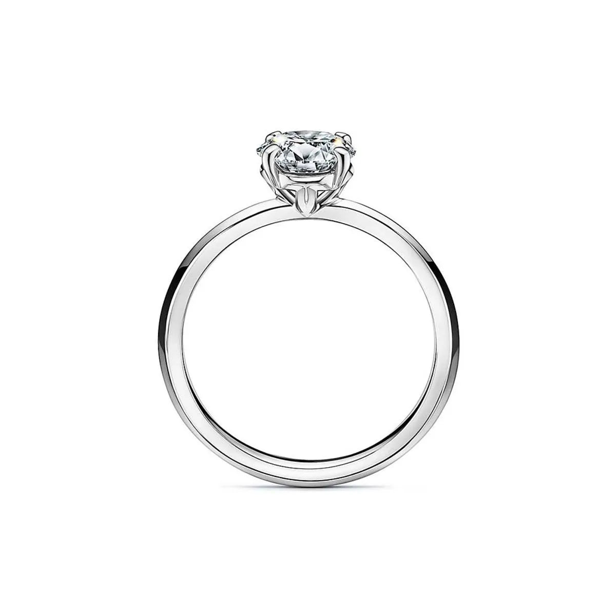 Anel em Platina com Diamante