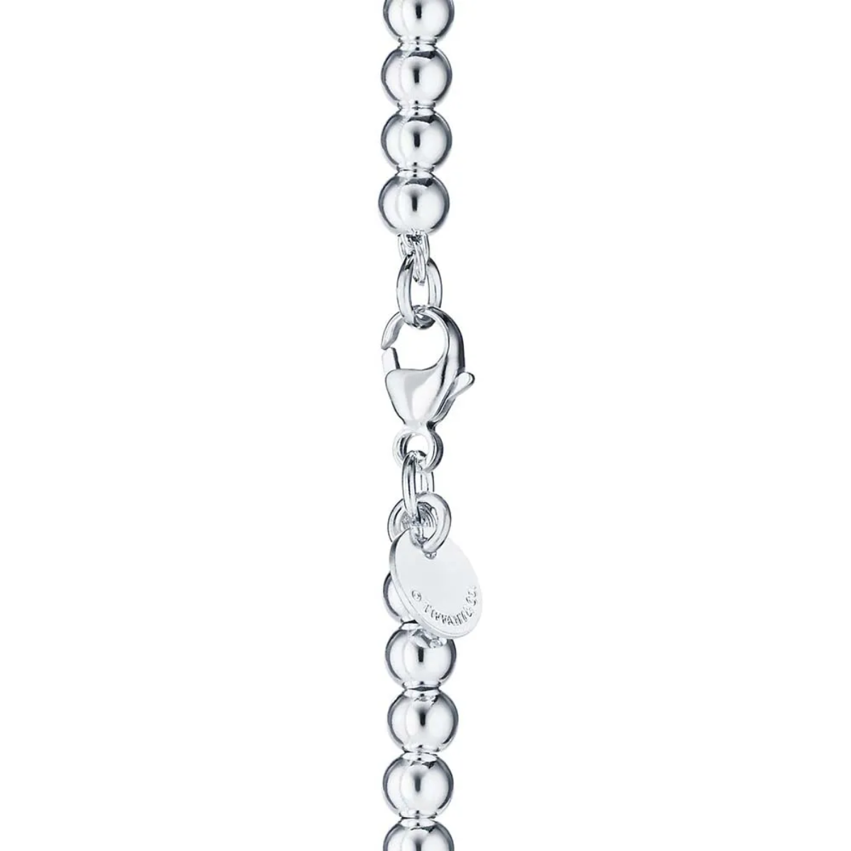 Pulseira de Contas Coração Vermelho