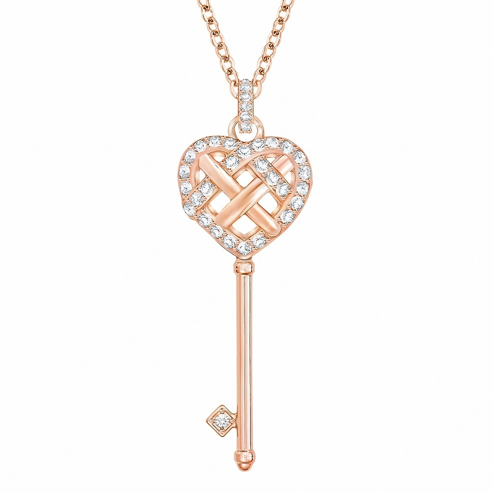 Colar Chave do Coração [ENCOMENDA]