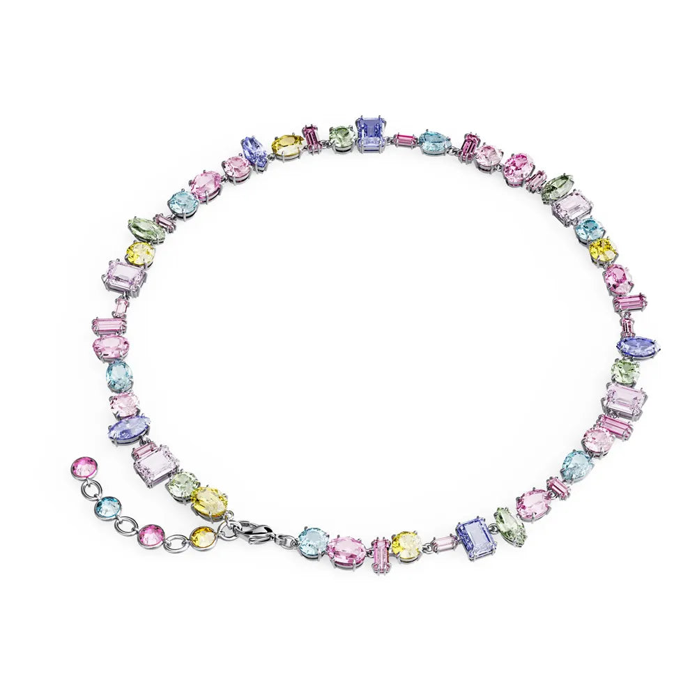 Colar de Pedras Preciosas multicolorido