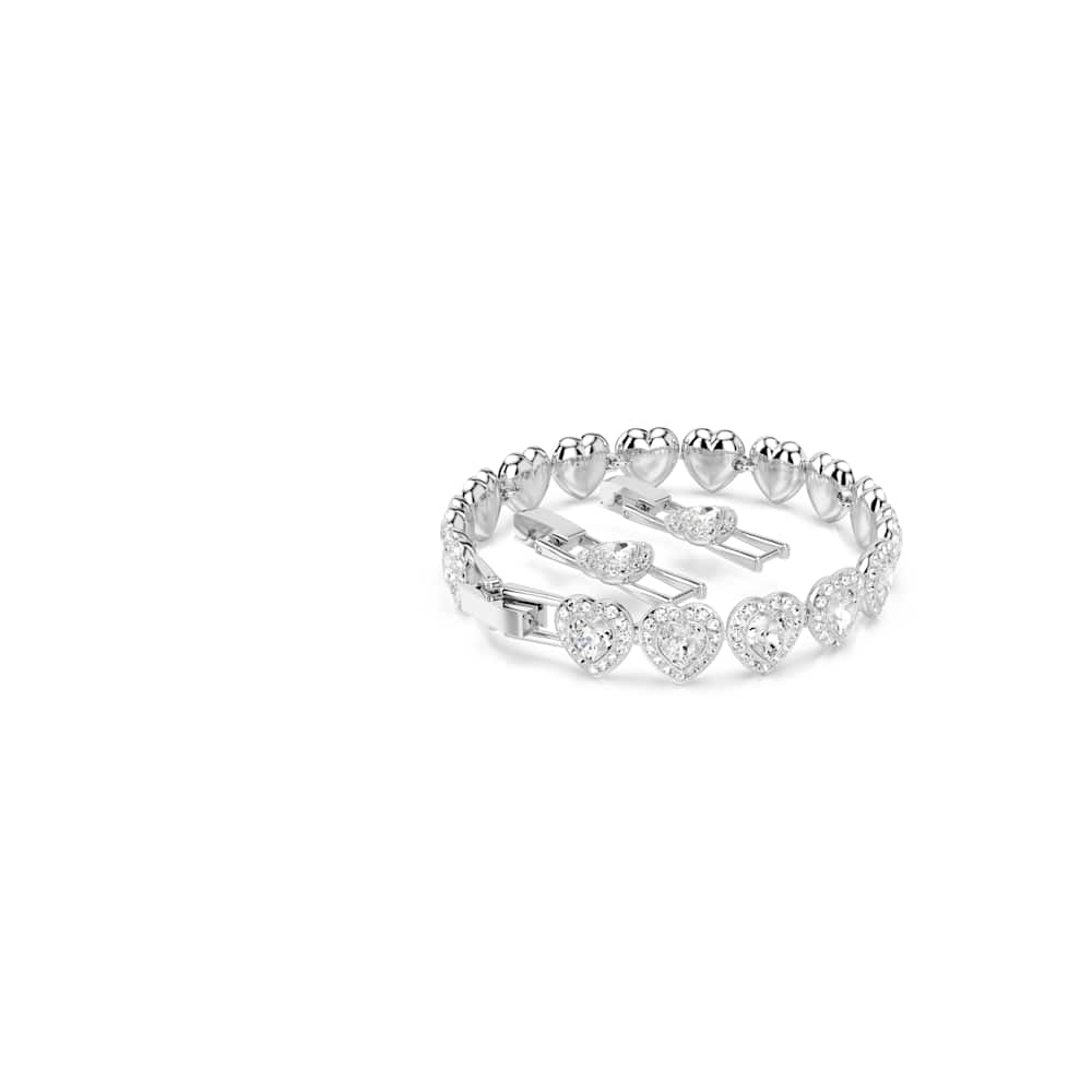 Bracelete Coração Tennis Ariana Grande Swarovski [ENCOMENDA]