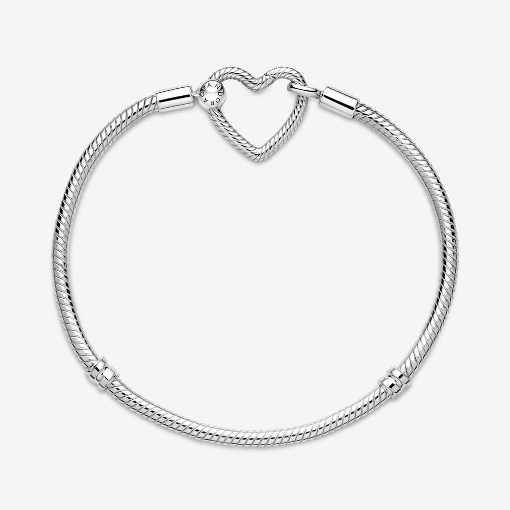 Pulseira Moments Com Fecho De Coracao