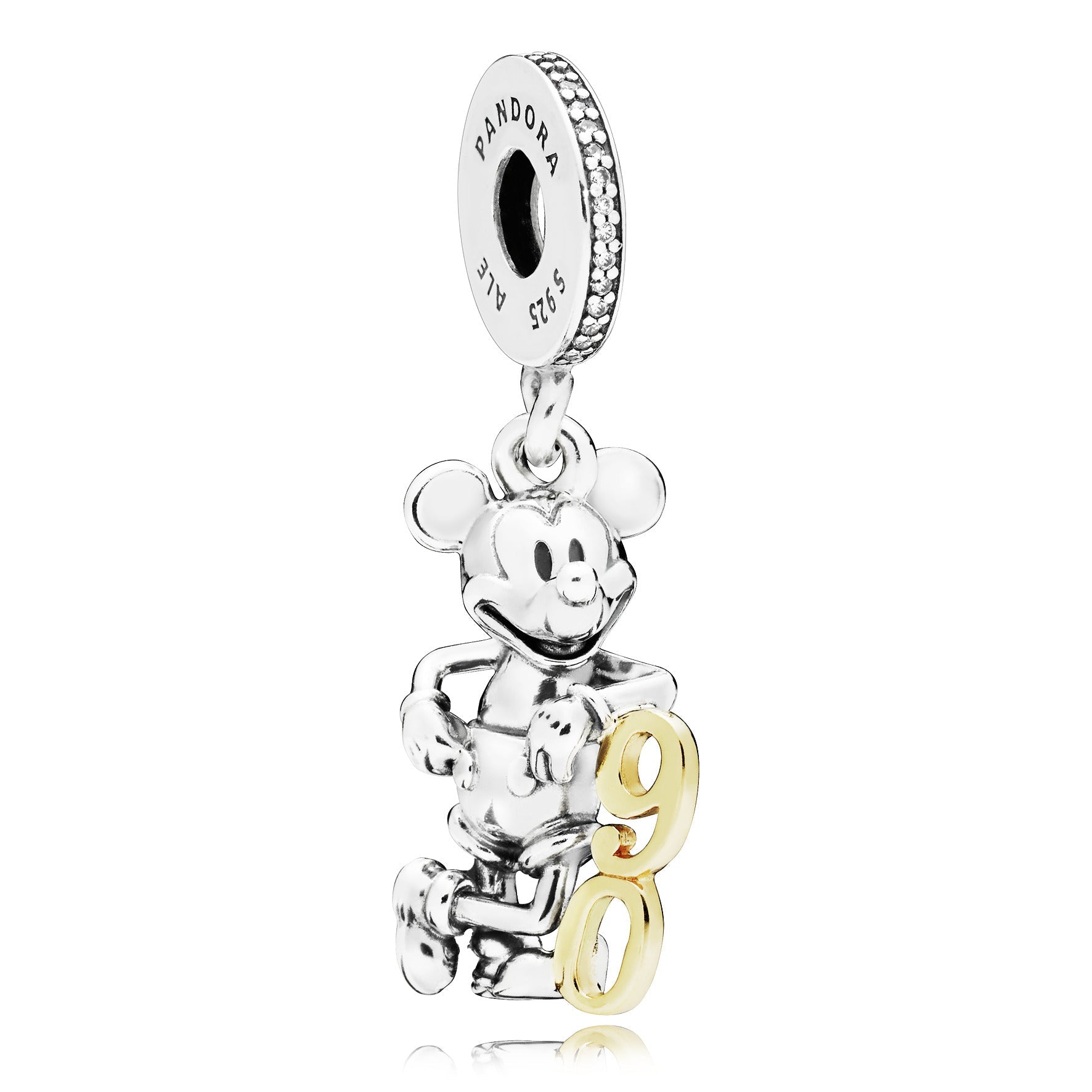 Charm pendente  90º Aniversário Mickey [ENCOMENDA]