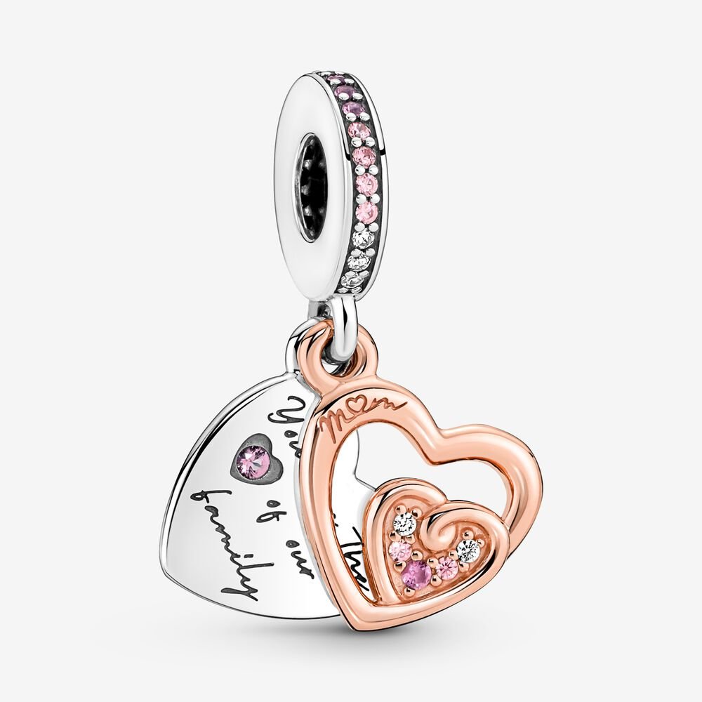 Charm Corações Infinitos Entrelaçados [ENCOMENDA]