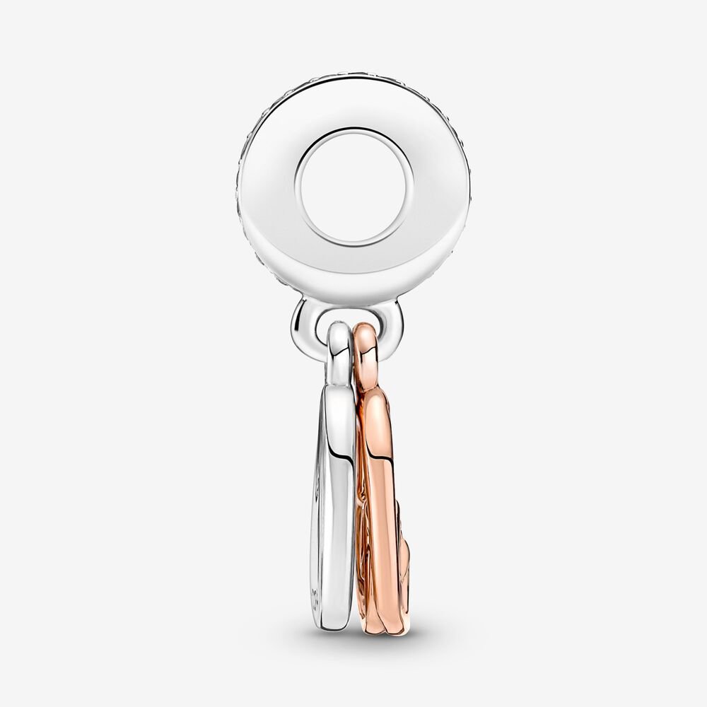 Charm Corações Infinitos Entrelaçados [ENCOMENDA]
