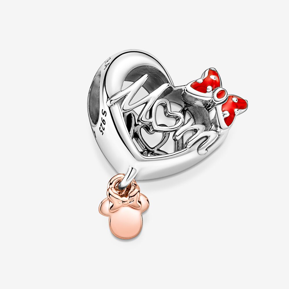 Charm Coração de Mãe Minnie [ENCOMENDA]