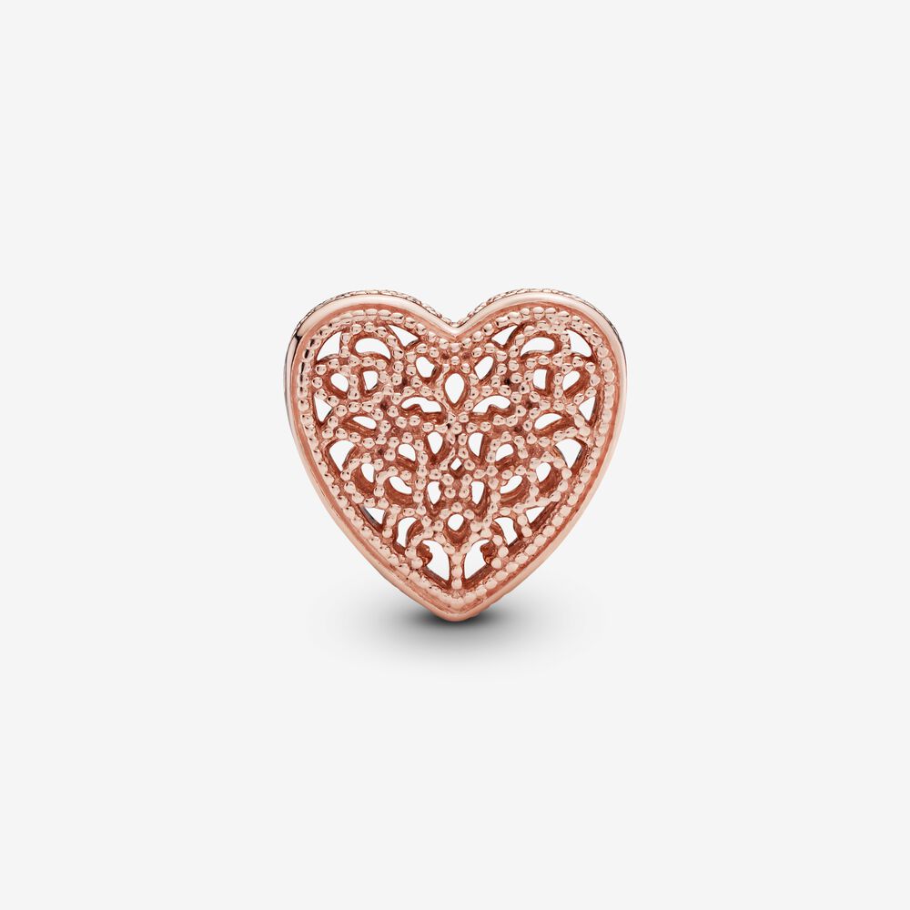 Charm Coração Rosé [ENCOMENDA]