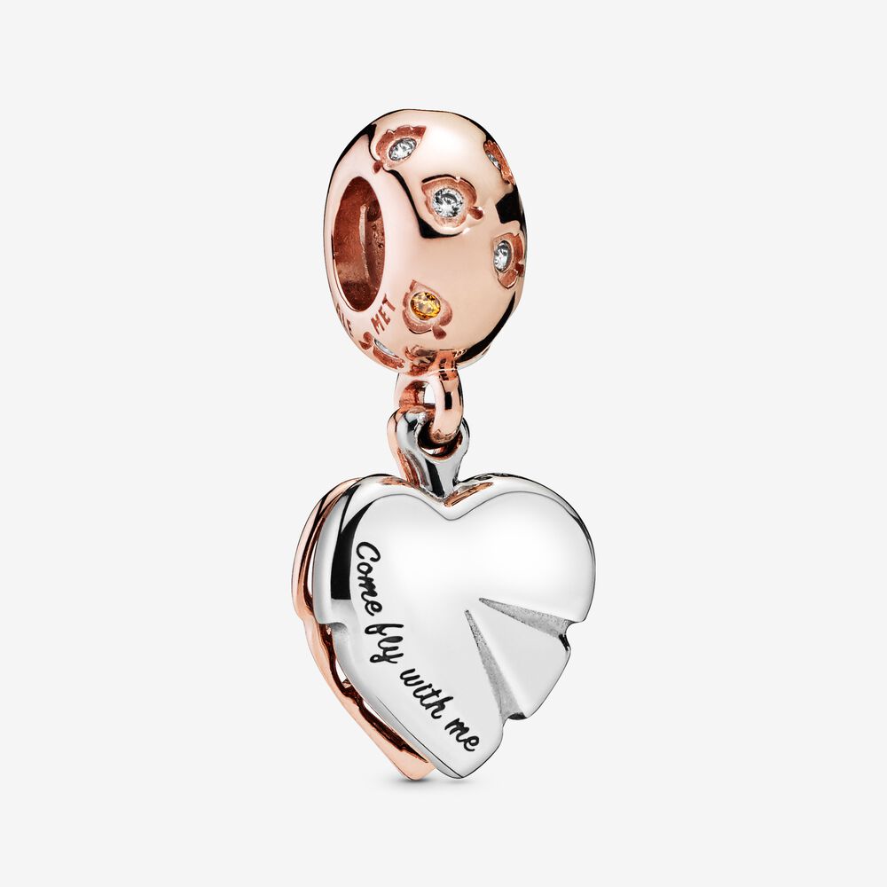 Charm Pendente Folha Espumante [ENCOMENDA]