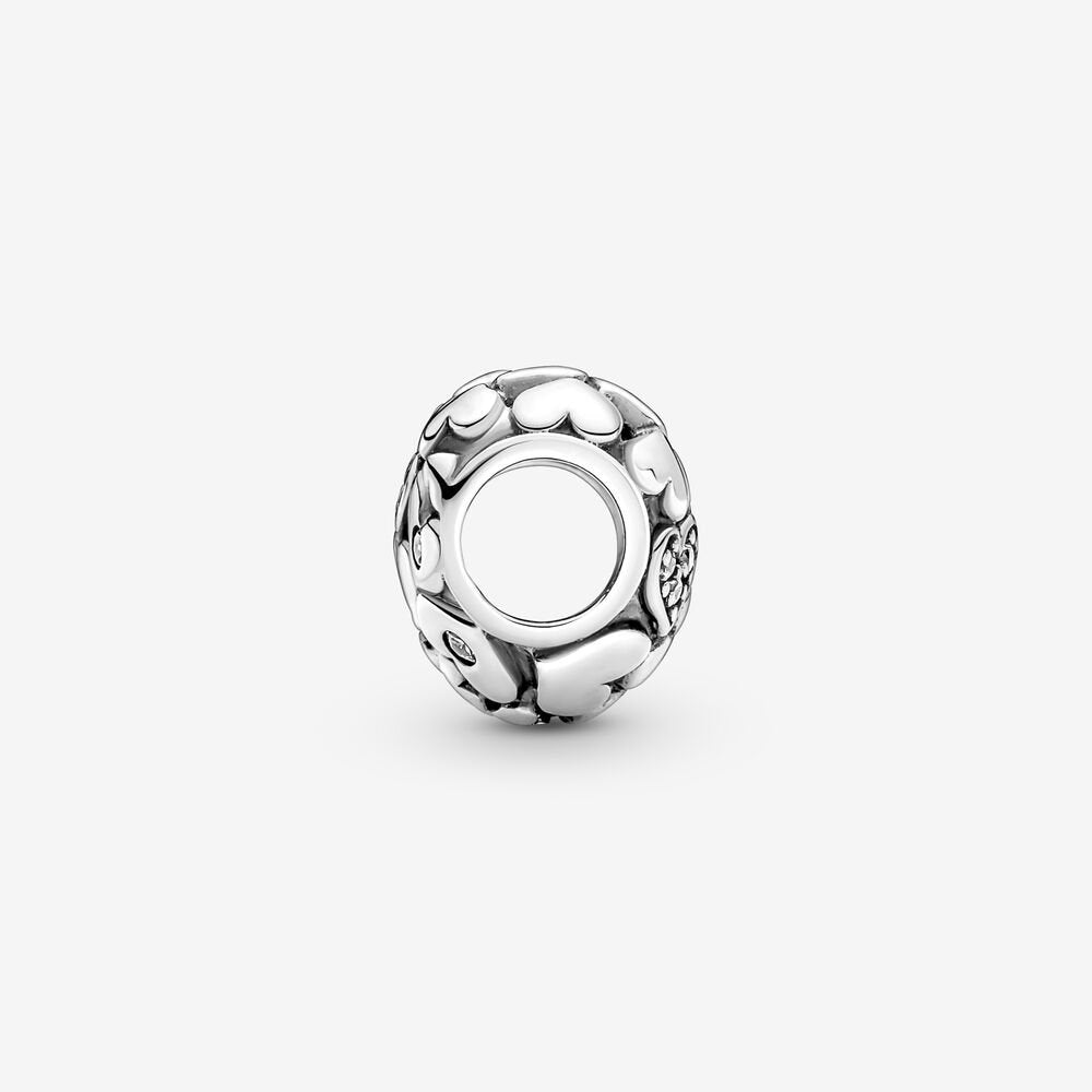 Charm Coração a Céu Aberto Cintilante [ENCOMENDA]